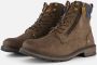 Mustang Shoes Hoge veterschoenen met zijrits voor gemakkelijker instappen - Thumbnail 1