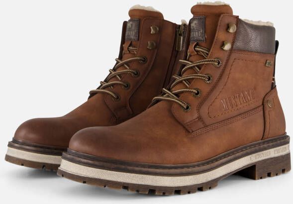 Mustang Shoes Winterlaarzen Merem Veterlaars winterlaars met TEX-uitrusting