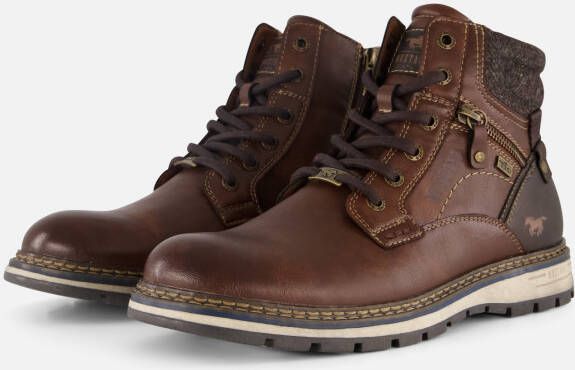 mustang Veterboots cognac Pu