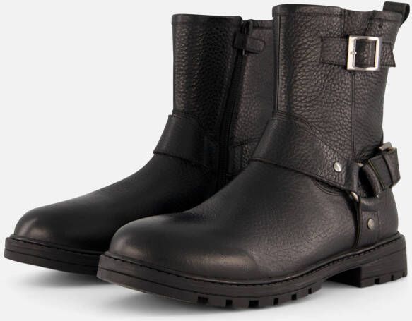 Muyters Biker boots zwart Leer