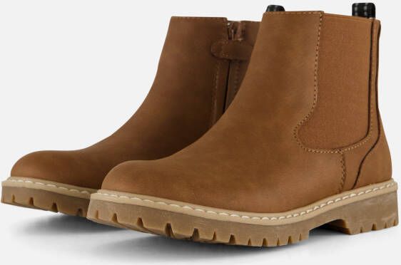 Muyters Chelsea boots cognac Synthetisch