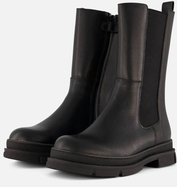 Muyters Chelsea boots zwart Imitatieleer Kinderschoenen