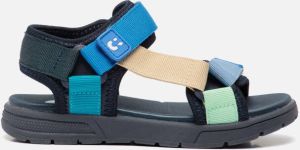 Muyters Colourblock Sandalen blauw Nylon