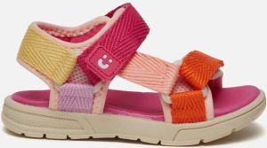 Muyters Colourblock Sandalen roze Nylon