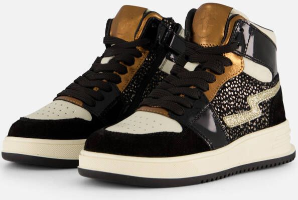 Muyters hoge sneakers zwart