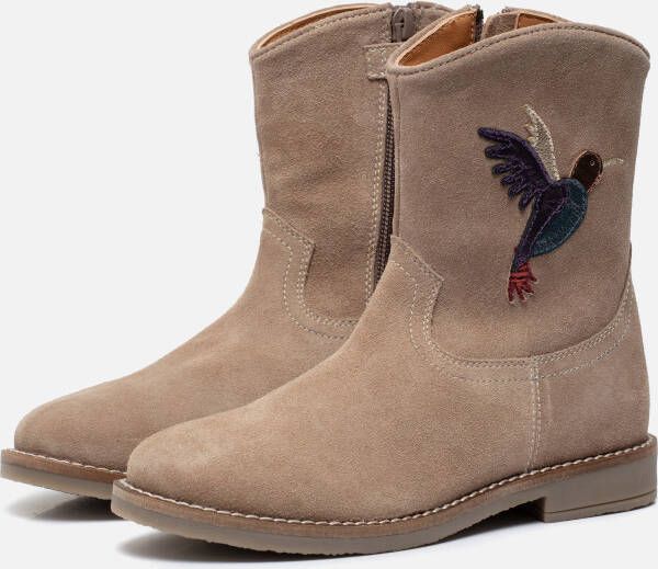 Muyters Laarzen taupe Leer Kinderschoenen