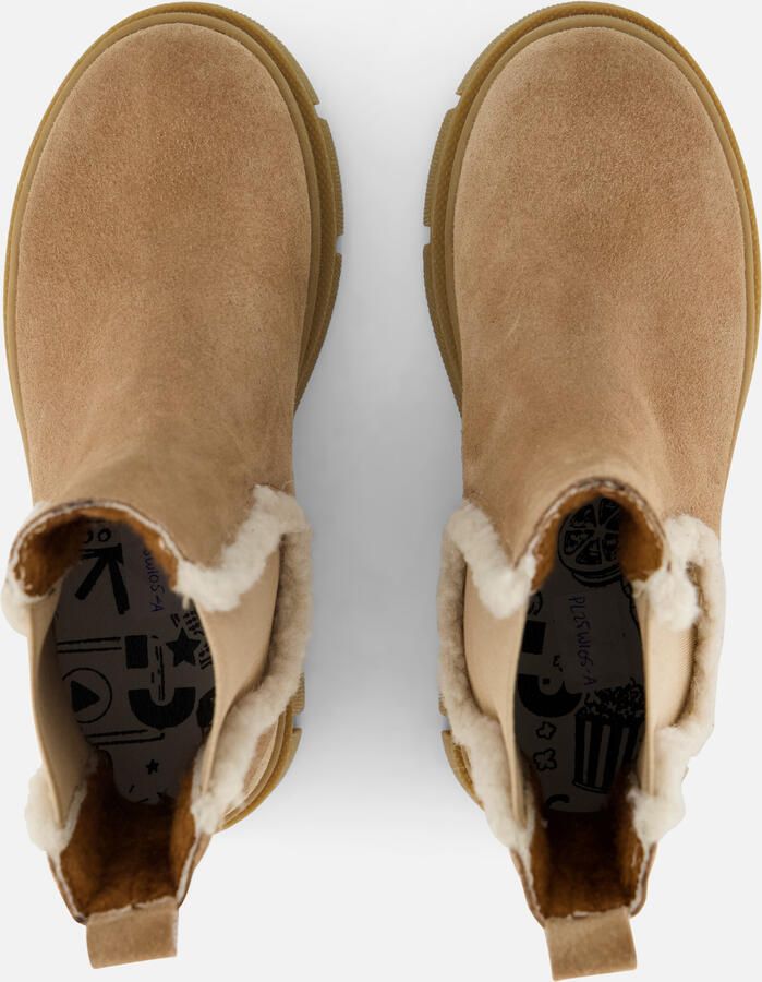 Muyters Chelsea boots cognac Suede Kinderschoenen - Foto 3