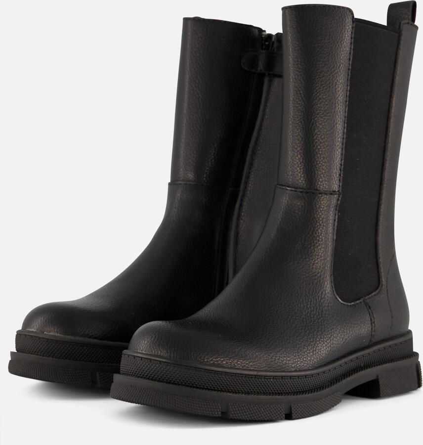 Muyters Chelsea boots zwart Imitatieleer Kinderschoenen