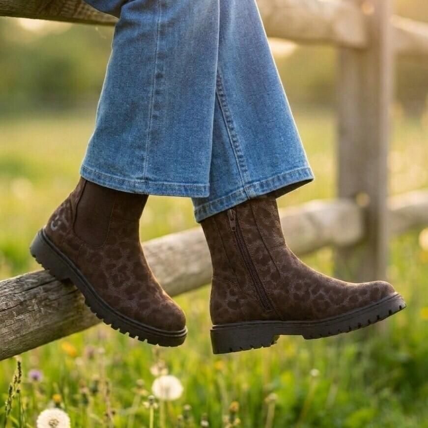 Muyters Chelseaboots bruin Kinderschoenen
