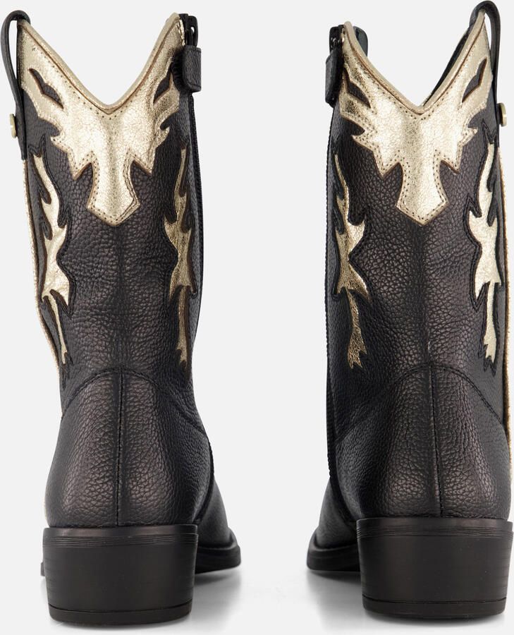 Muyters Cowboylaarzen zwart Leer Kinderschoenen - Foto 4