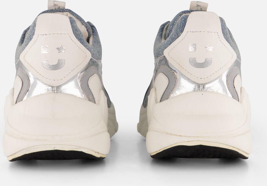 Muyters Denim Sneakers blauw Leer Kinderschoenen - Foto 3