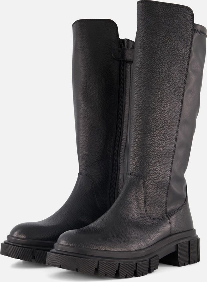 Muyters Hoge Laarzen zwart Leer Kinderschoenen - Foto 2