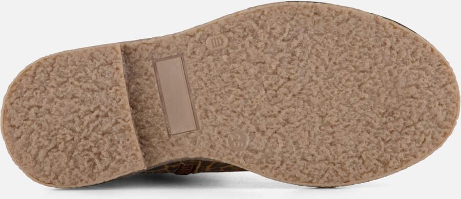 Muyters Leopard Enkellaarsjes bruin Suede Kinderschoenen - Foto 5