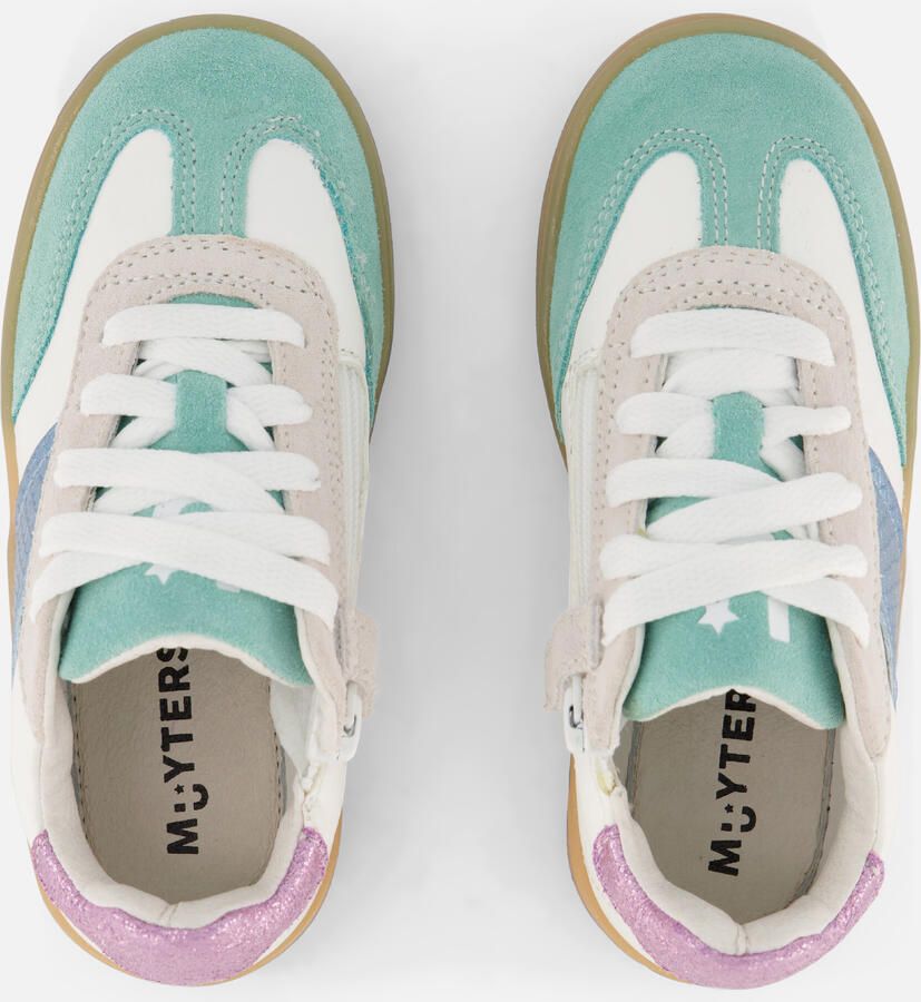 Muyters Mermaid Sneakers blauw Leer Kinderschoenen - Foto 2