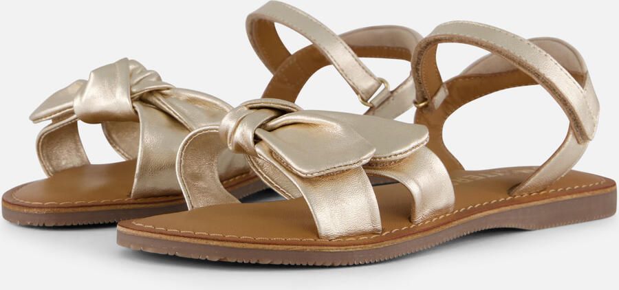 Muyters Sandalen goud Leer Kinderschoenen