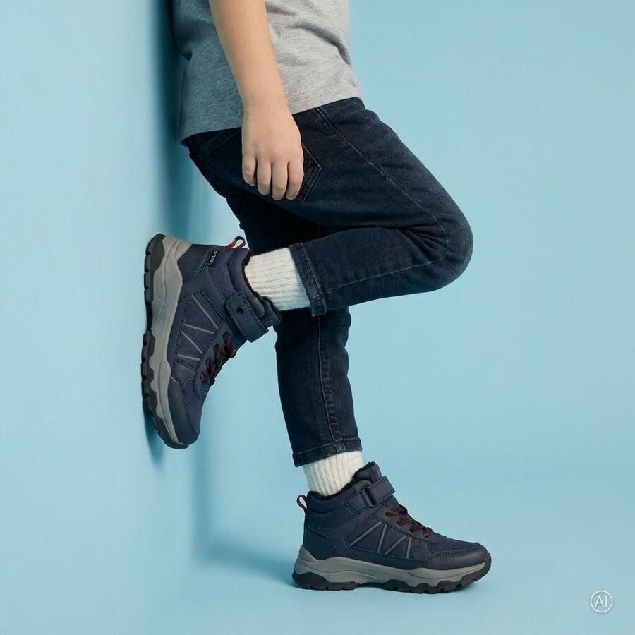 Muyters Sneakerboot blauw Pu Kinderschoenen - Foto 5