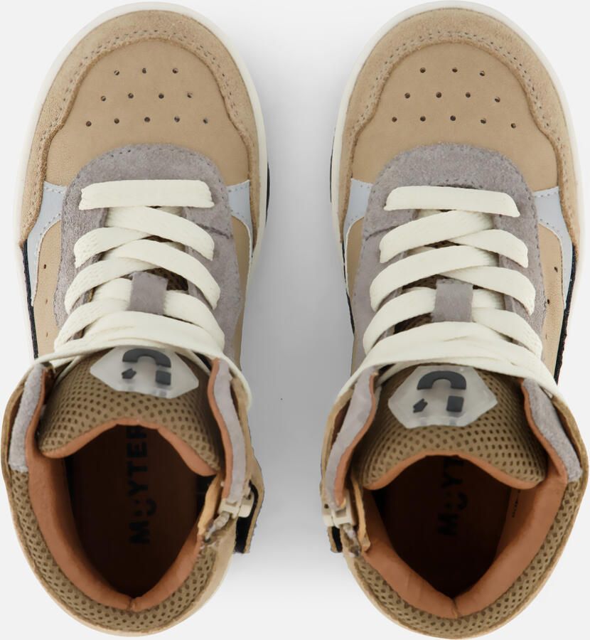 Muyters Sneakers beige Leer Kinderschoenen - Foto 4