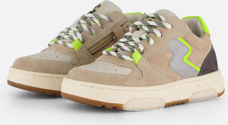 Muyters Sneakers beige Leer Kinderschoenen - Foto 4