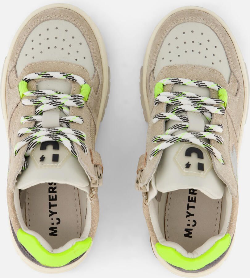 Muyters Sneakers beige Leer Kinderschoenen - Foto 2