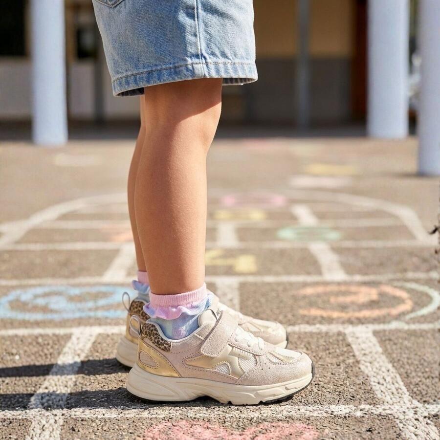 Muyters Sneakers beige Suede Kinderschoenen - Foto 2