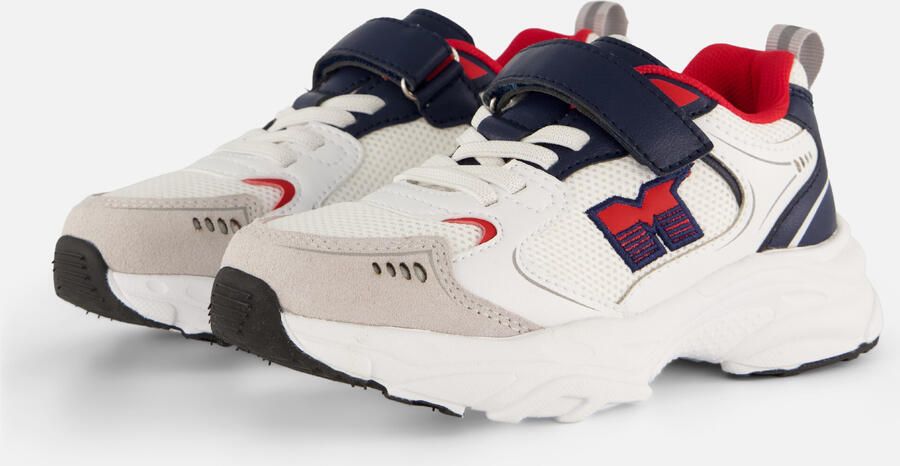 Muyters Sneakers blauw combi Textiel Kinderschoenen