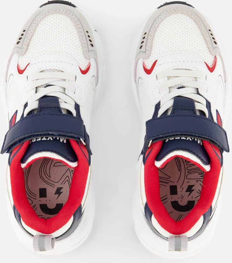 Muyters Sneakers blauw combi Textiel Kinderschoenen - Foto 3
