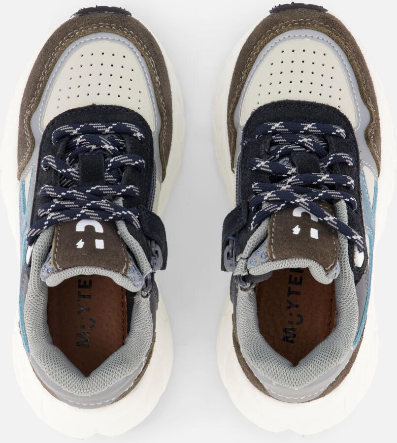 Muyters Sneakers blauw Leer Kinderschoenen - Foto 2