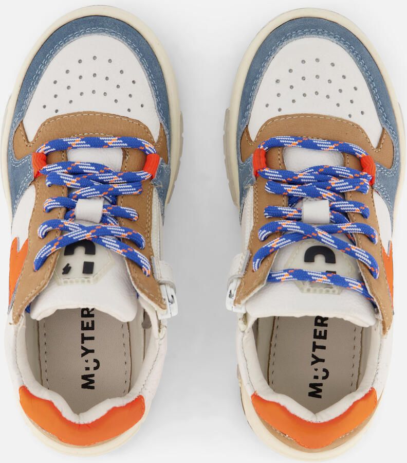 Muyters Sneakers blauw Leer Kinderschoenen - Foto 3