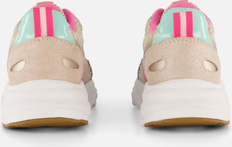 Muyters Sneakers Combi paars Suede Kinderschoenen - Foto 3