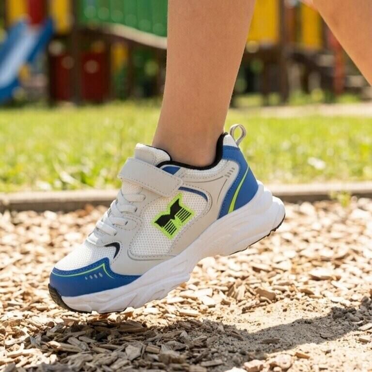 Muyters Sneakers grijs combi Textiel Kinderschoenen - Foto 3