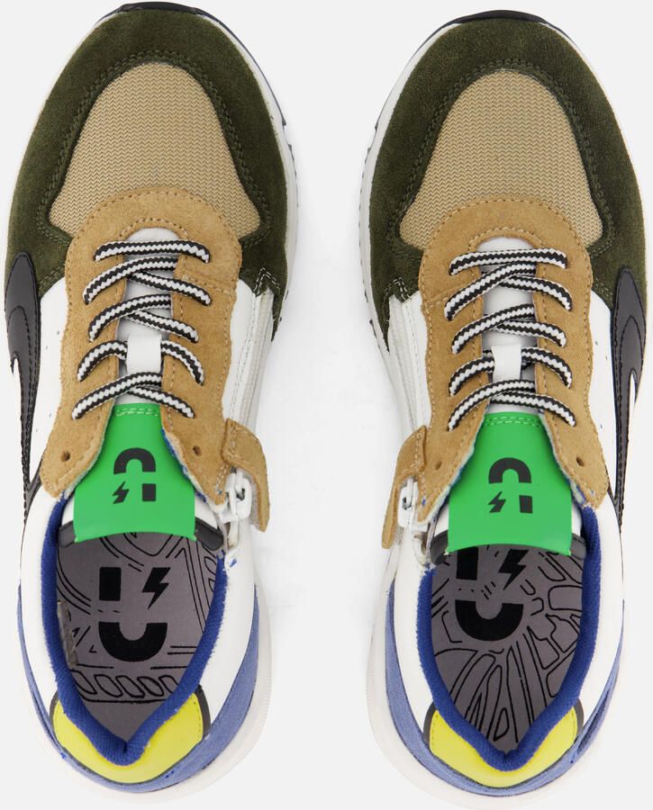 Muyters Sneakers groen Leer Kinderschoenen - Foto 3