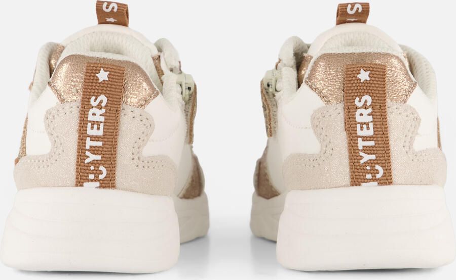 Muyters Sneakers Leopard beige Leer Kinderschoenen - Foto 4