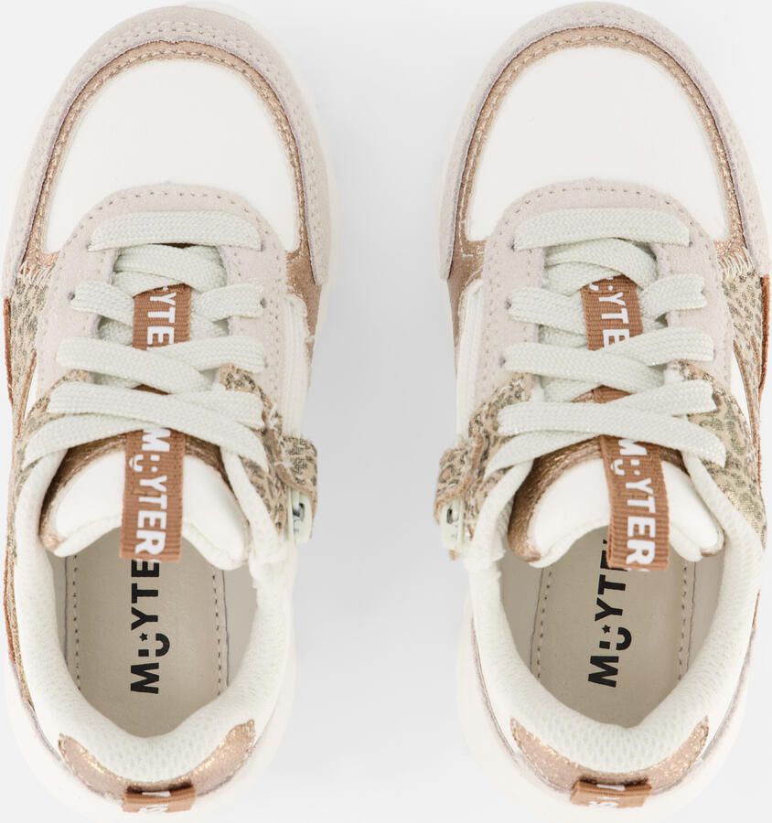 Muyters Sneakers Leopard beige Leer Kinderschoenen - Foto 2