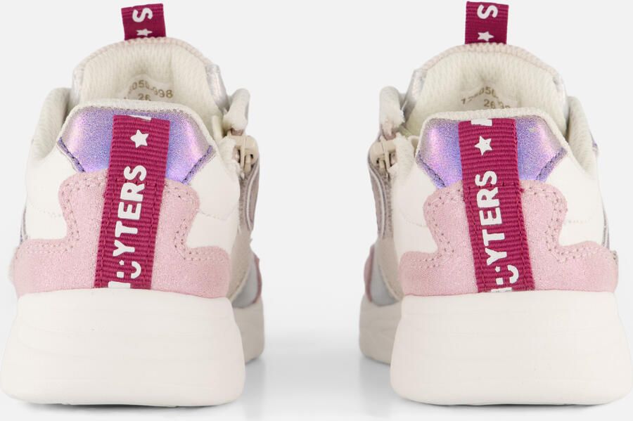 Muyters Sneakers Leopard blauw Leer Kinderschoenen - Foto 3