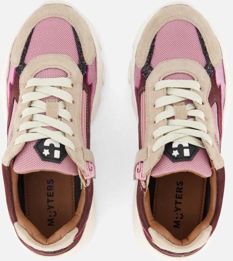Muyters Sneakers roze Textiel Kinderschoenen - Foto 2