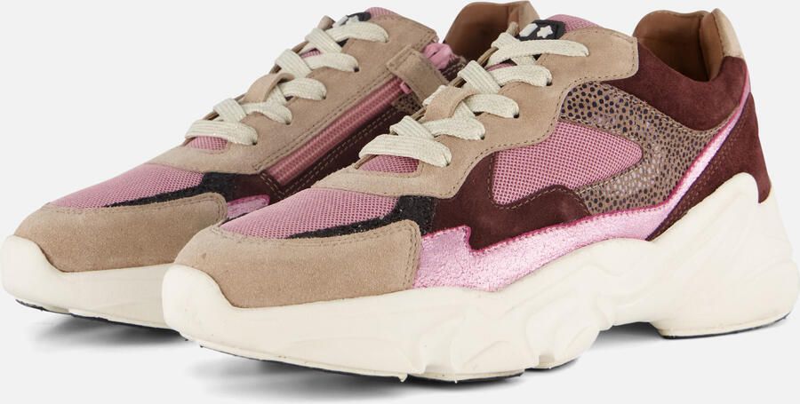 Muyters Sneakers taupe Textiel Kinderschoenen