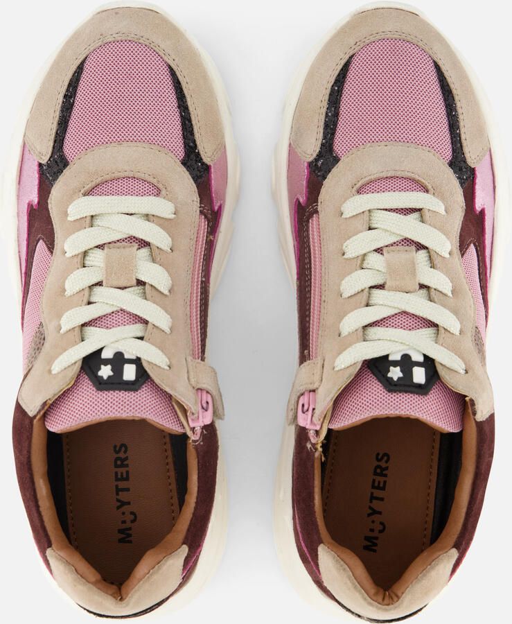 Muyters Sneakers taupe Textiel Kinderschoenen - Foto 3