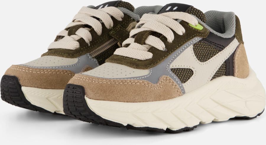 Muyters Sneakers taupe Leer Kinderschoenen - Foto 4