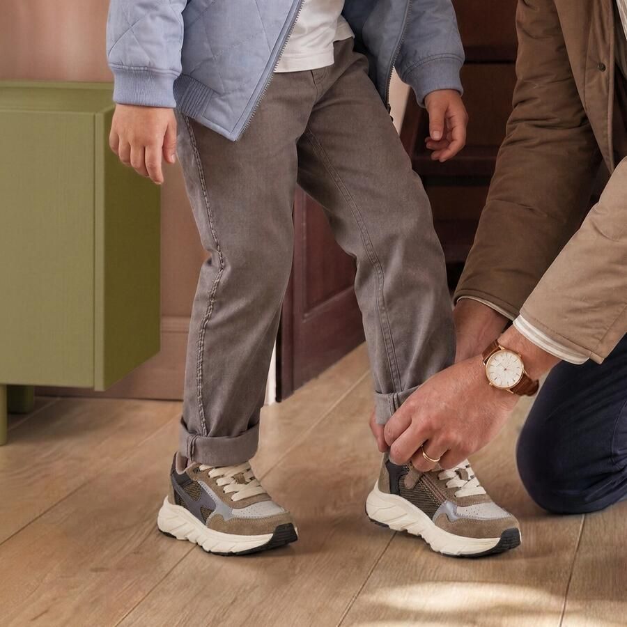 Muyters Sneakers taupe Suéde Kinderschoenen - Foto 5