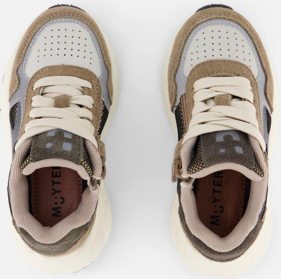Muyters Sneakers taupe Suéde Kinderschoenen - Foto 4
