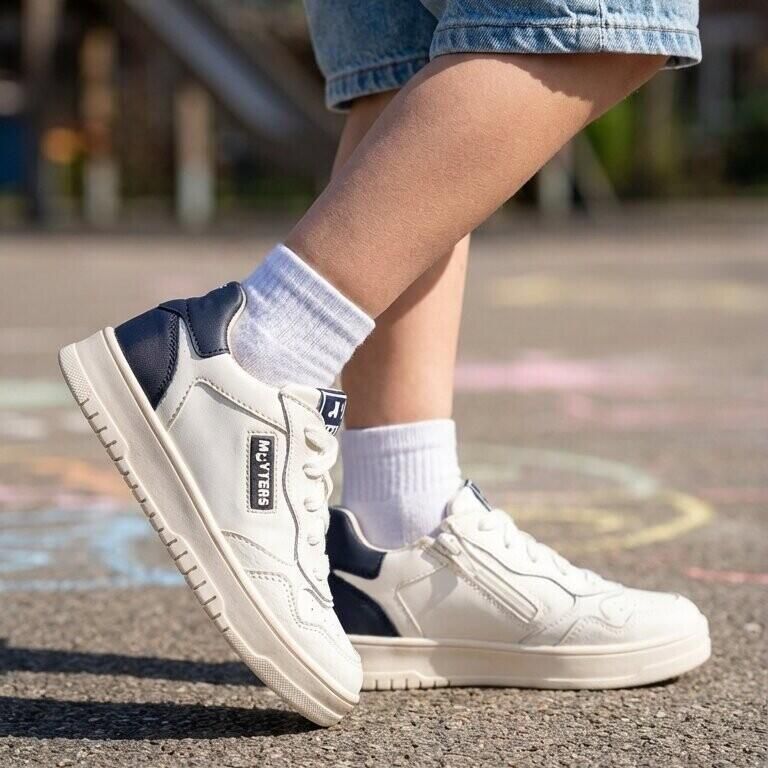 Muyters Sneakers wit Leer Kinderschoenen - Foto 3