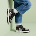 Muyters Sneakers zwart Leer Kinderschoenen - Zwart