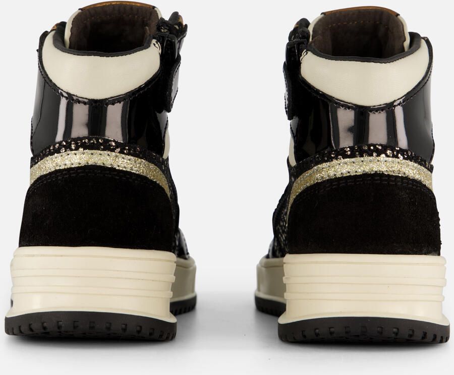 Muyters Sneakers zwart Leer Kinderschoenen - Foto 3