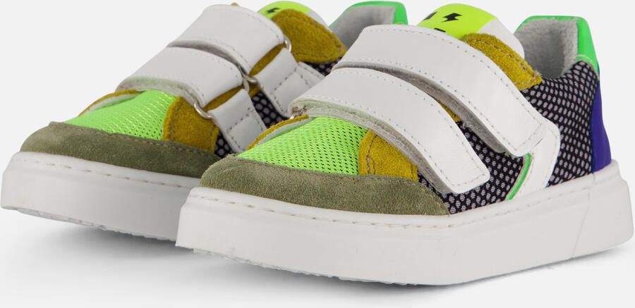 Muyters Velcro Sneakers groen Leer Kinderschoenen - Foto 4