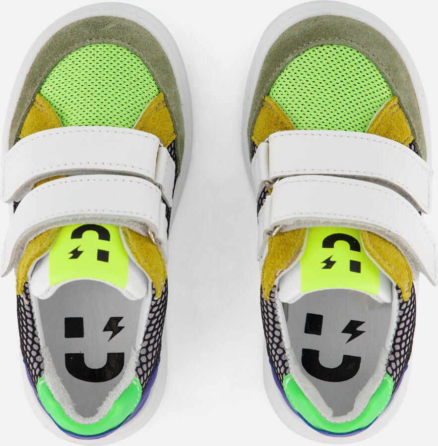 Muyters Velcro Sneakers groen Leer Kinderschoenen - Foto 2