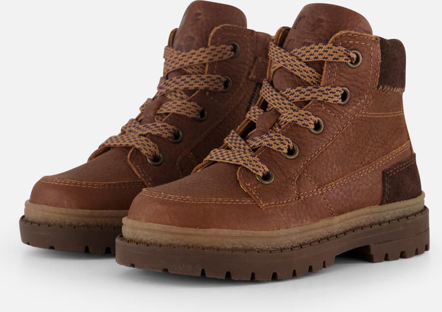 Muyters Veterboots bruin Leer Kinderschoenen