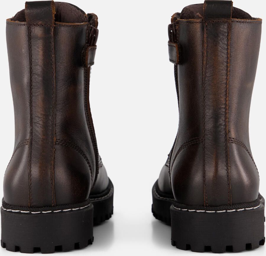 Muyters Veterboots bruin Leer Kinderschoenen - Foto 2