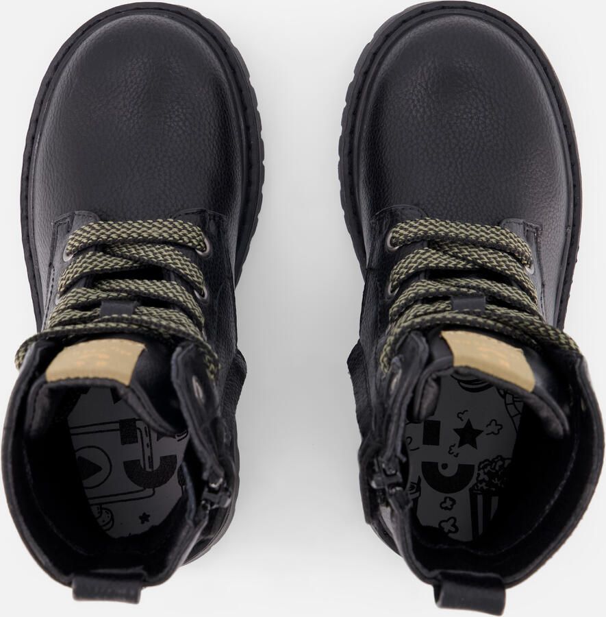 Muyters veterboots zwart Kinderschoenen - Foto 2