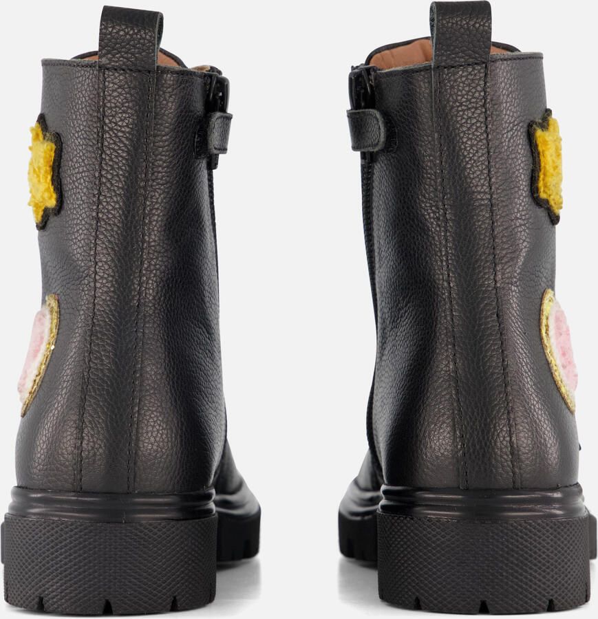 Muyters Veterboots zwart Leer Kinderschoenen - Foto 2