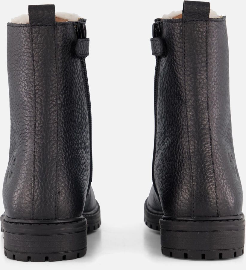 Muyters Veterboots zwart Leer Kinderschoenen - Foto 3